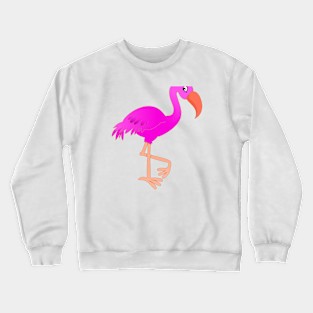 Minimal stork Design Crewneck Sweatshirt